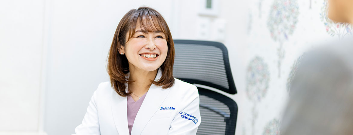 医師の診察風景