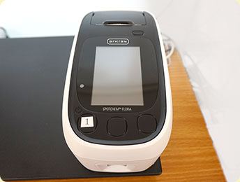 移動式免疫蛍光分析装置(インフルエンザ抗原測定装置)